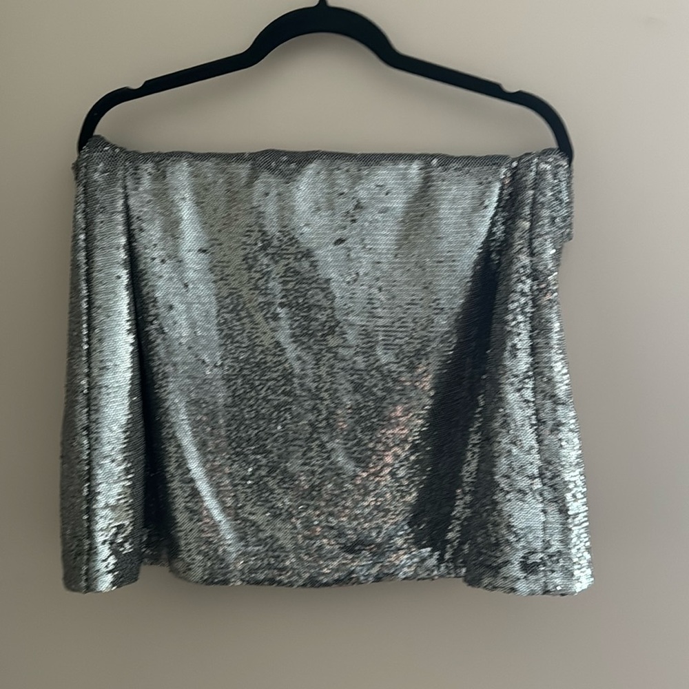 Sequin Mini Skirt
